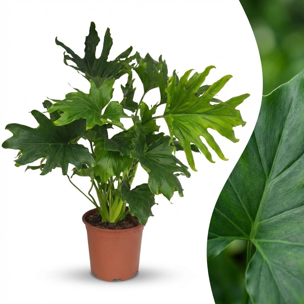 Philodendron Lickety Split im Topf