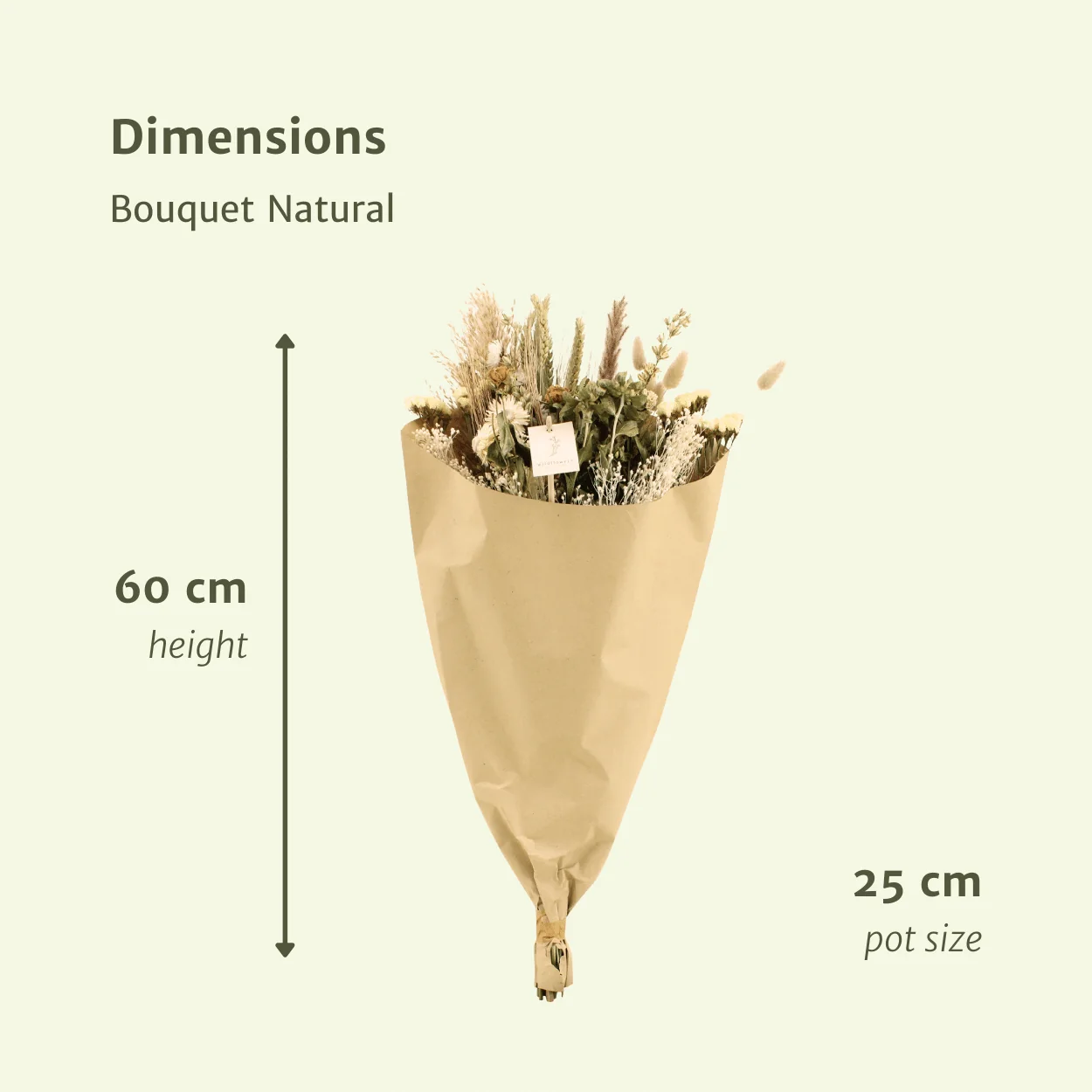 Detailansicht des Field Bouquet Natural