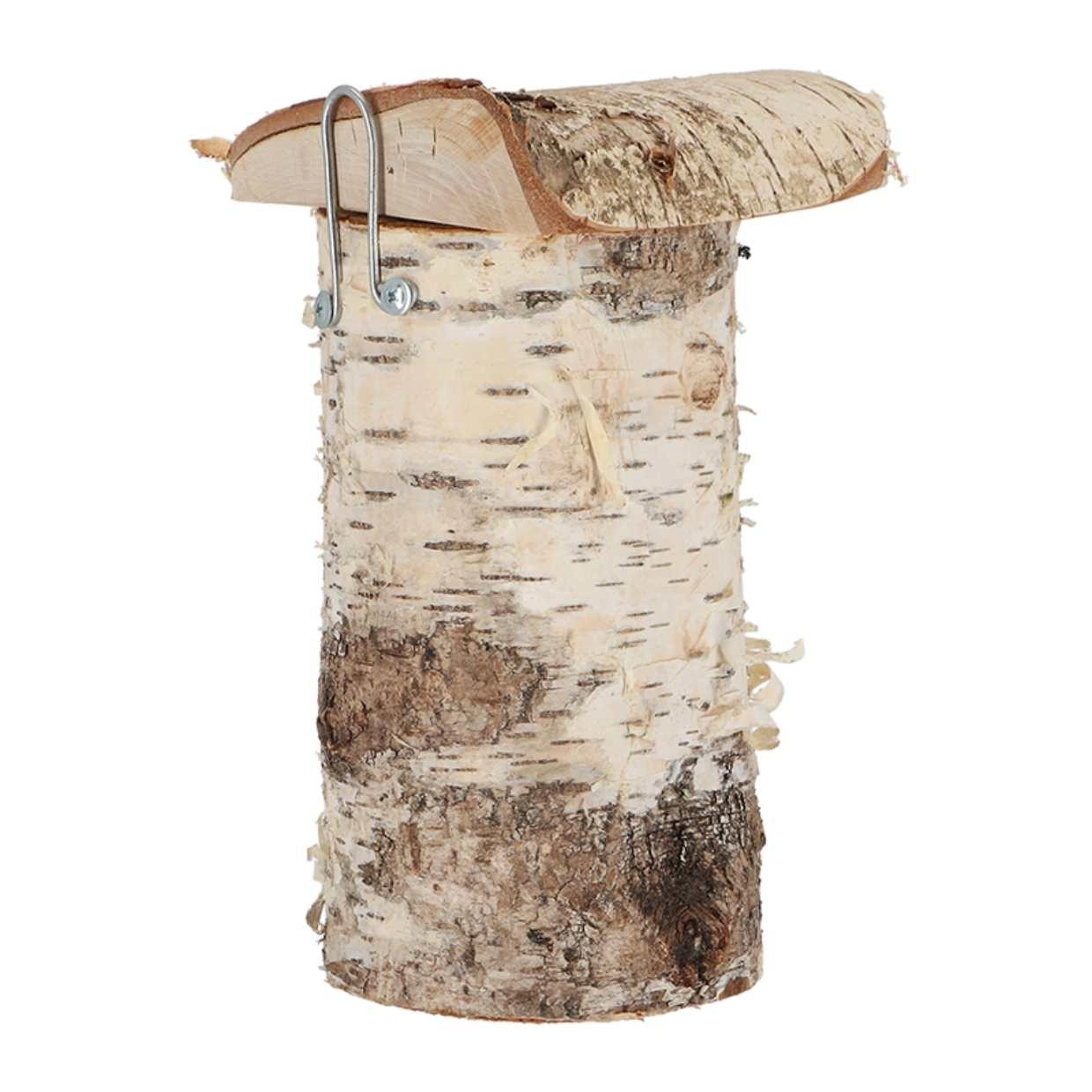 Stilvolle Nestkast van Berkenhout für Pimpelmees