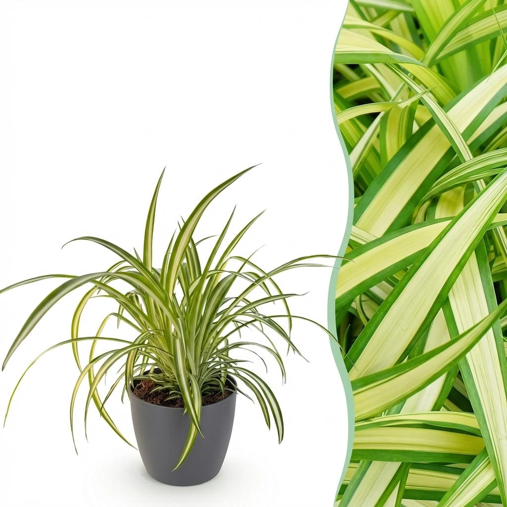 Chlorophytum comosum Variegatum Zimmerpflanze