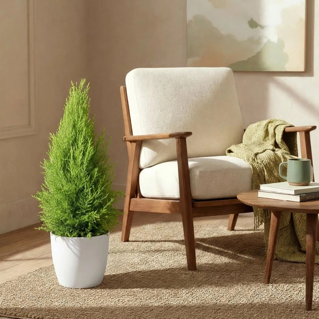 Cupressus Gold Crest Wilma - Vorderansicht