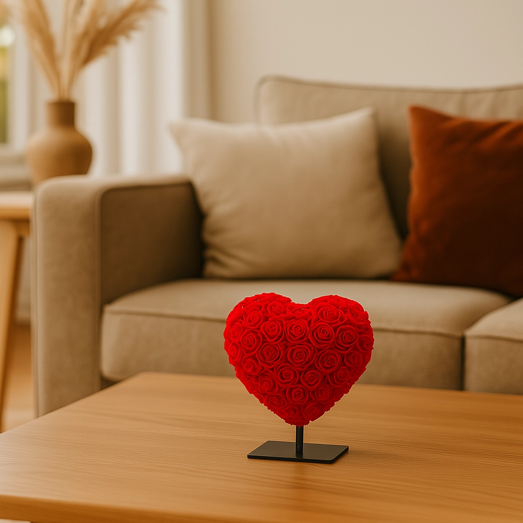 Detailansicht Herzornament