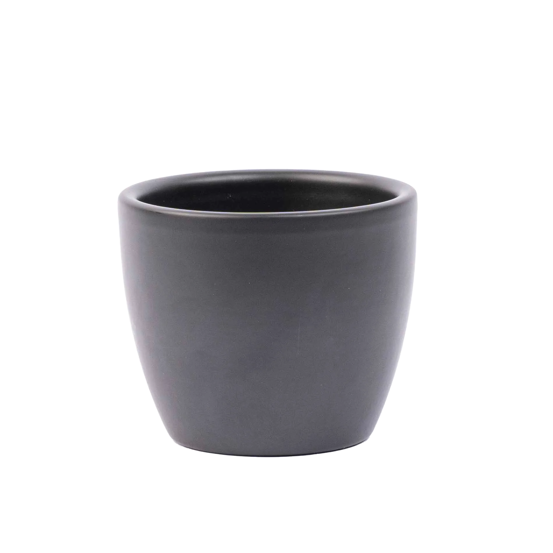 Pflanzgefäß in Matt-Anthrazit