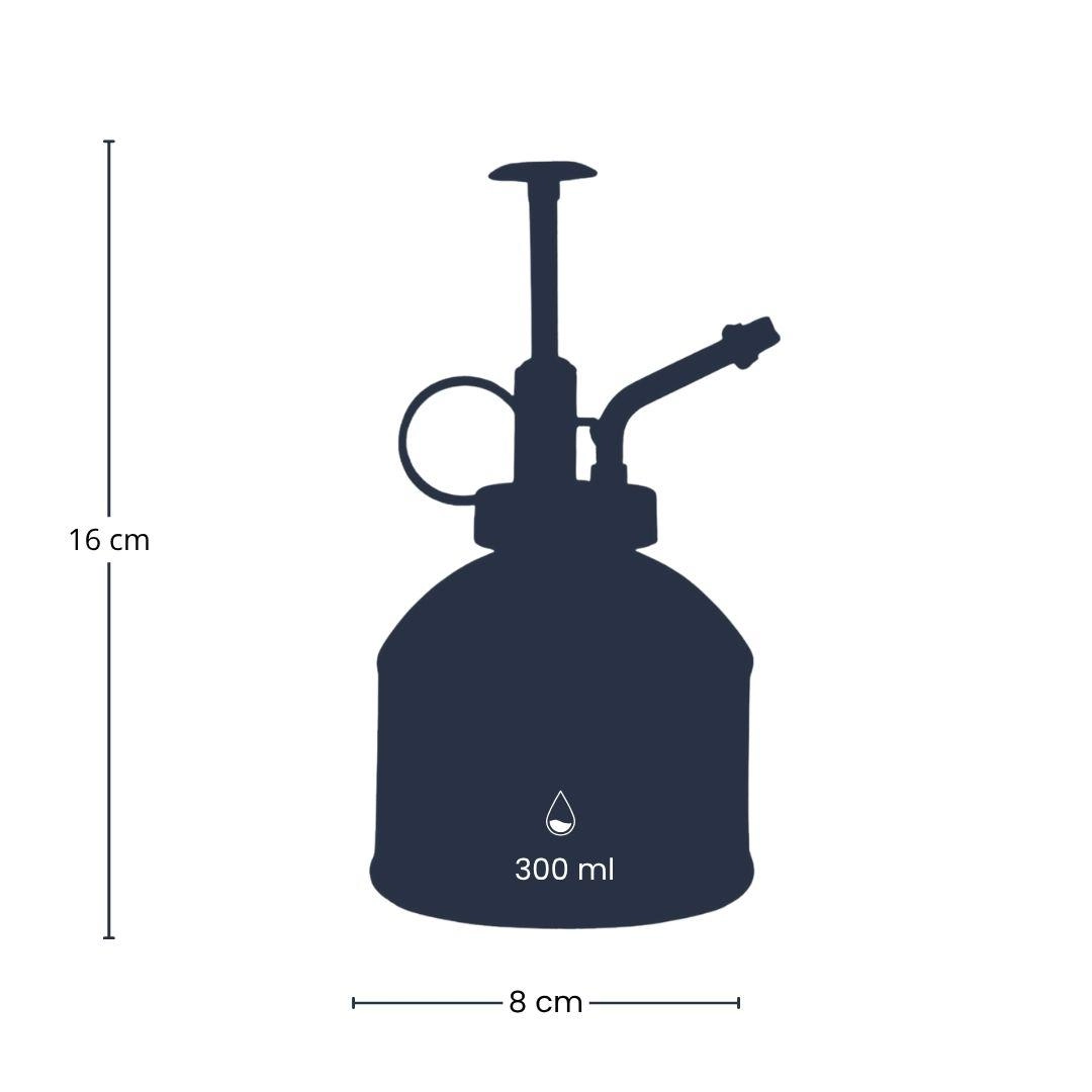 Goldfarbene Pflanzensprühflasche aus Edelstahl