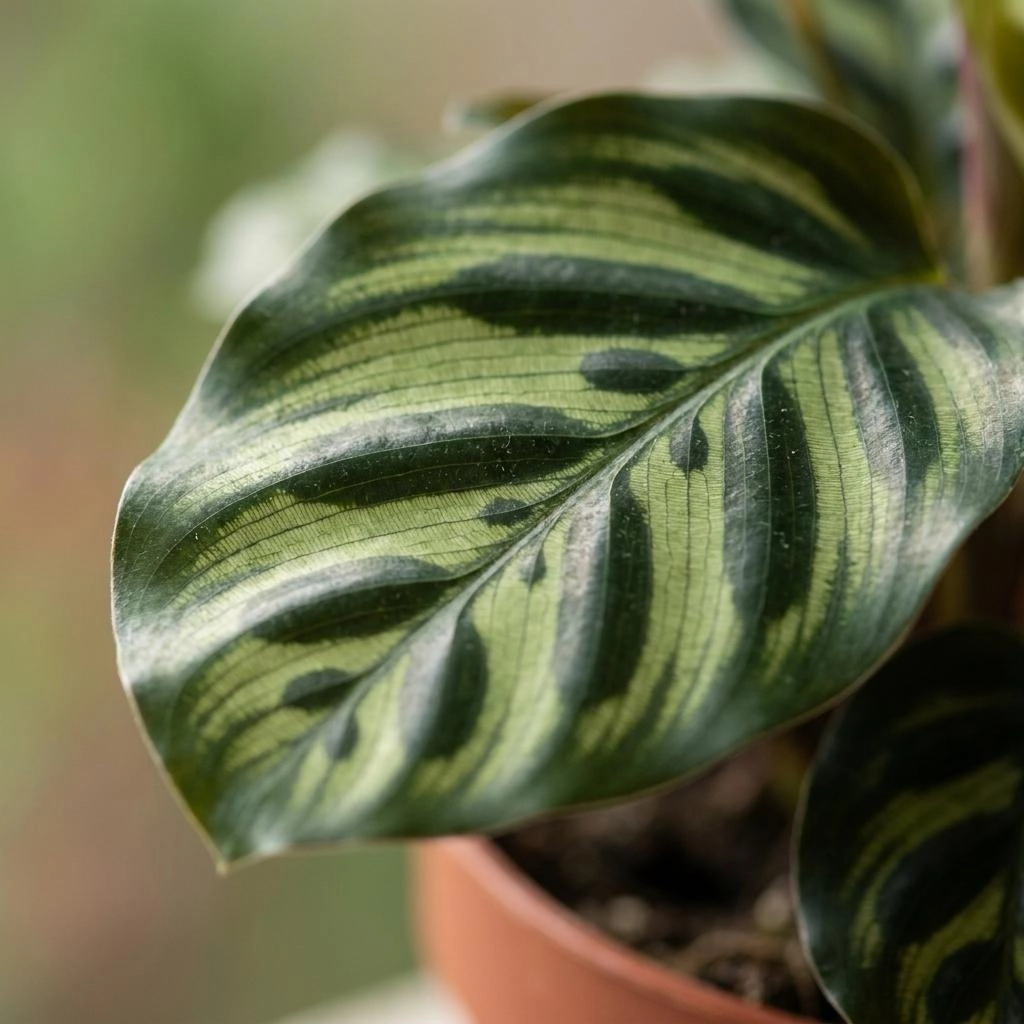 Calathea Makoyana als Zimmerpflanze