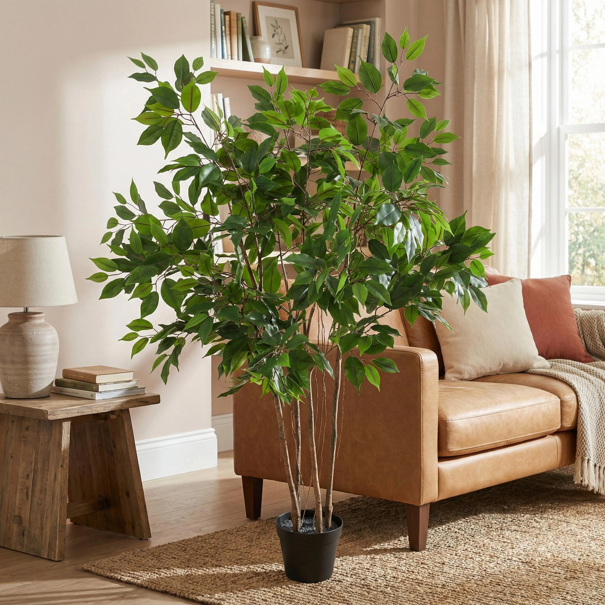 Artificial Ficus Benjamina - Detailansicht