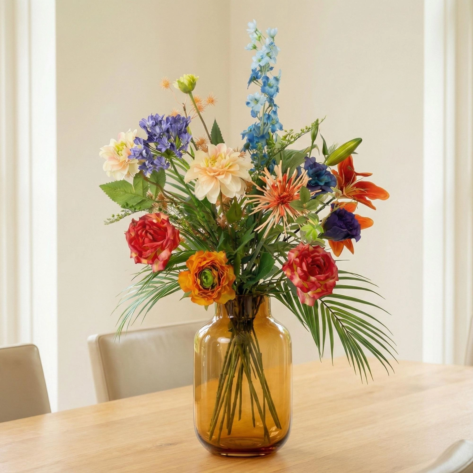Detailansicht Kunstblumen Boeket
