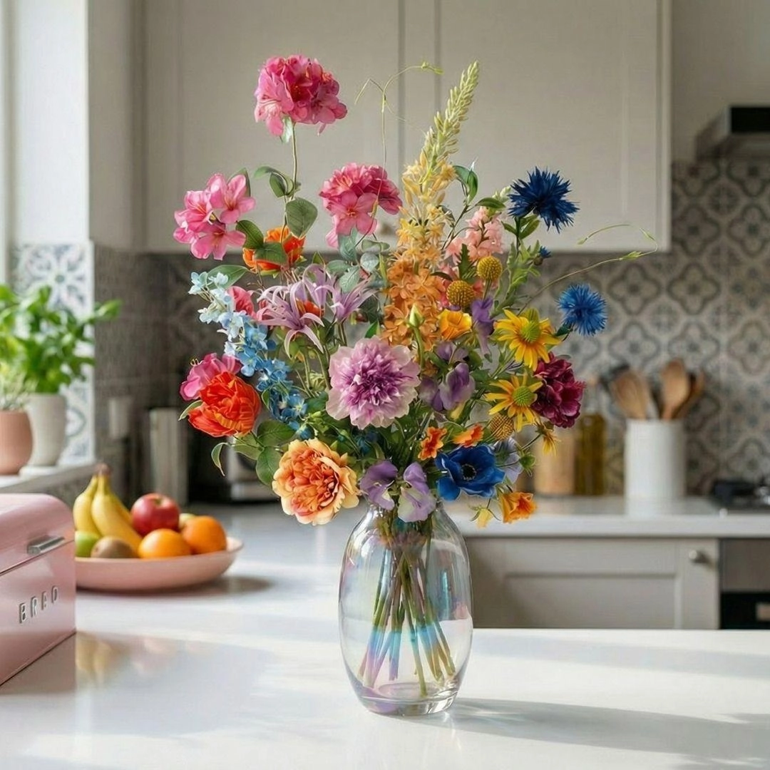 Summer Garden Deluxe Kunstblumenstrauß